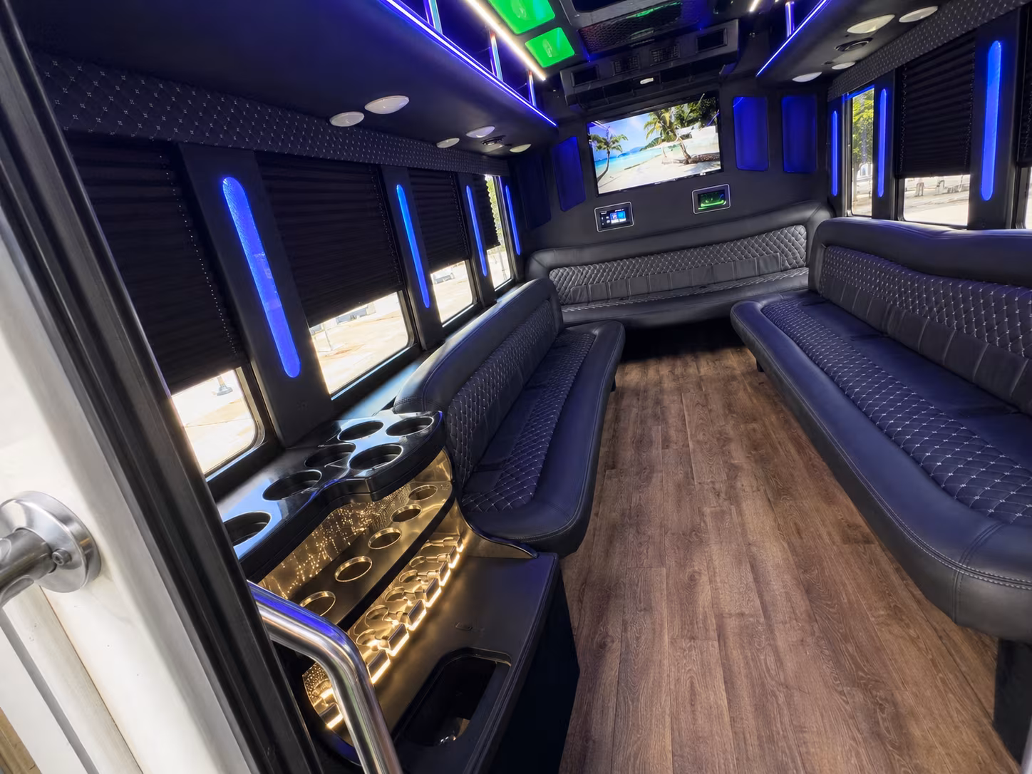buses for mixed bachelor bachelorette groups and joint celebration weekends