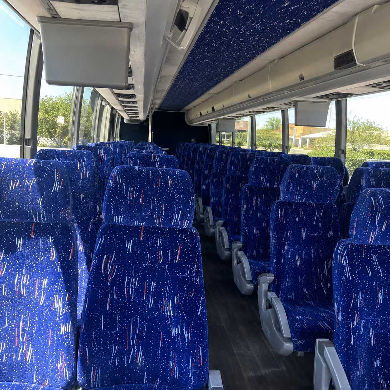 charter buses for pueblo wedding ceremonies at historic and outdoor venues