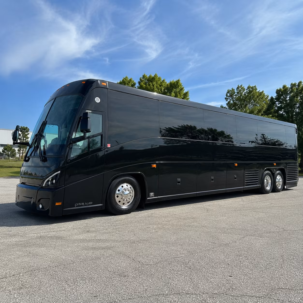 pueblo 47 passenger charter bus