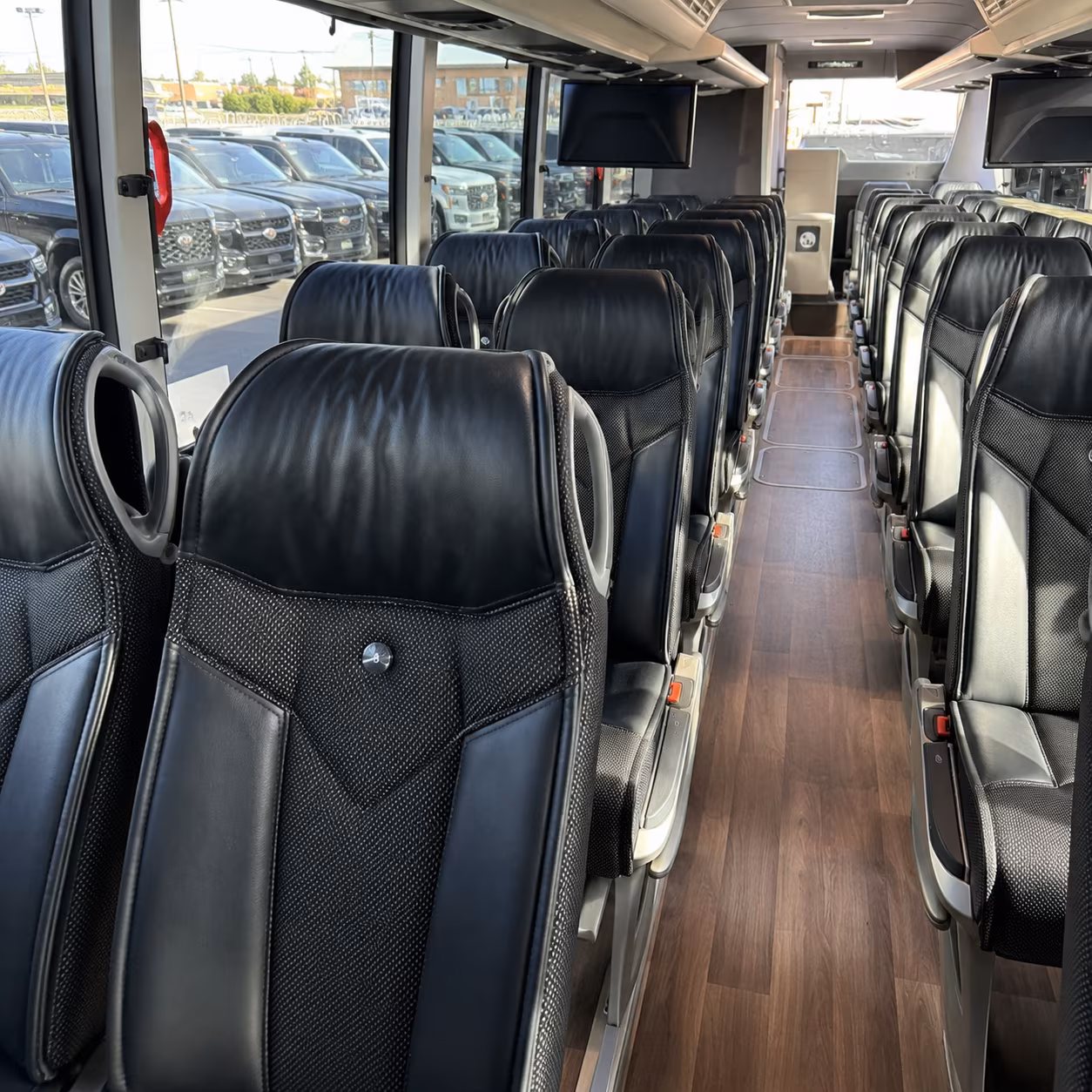 pueblo charter bus inside