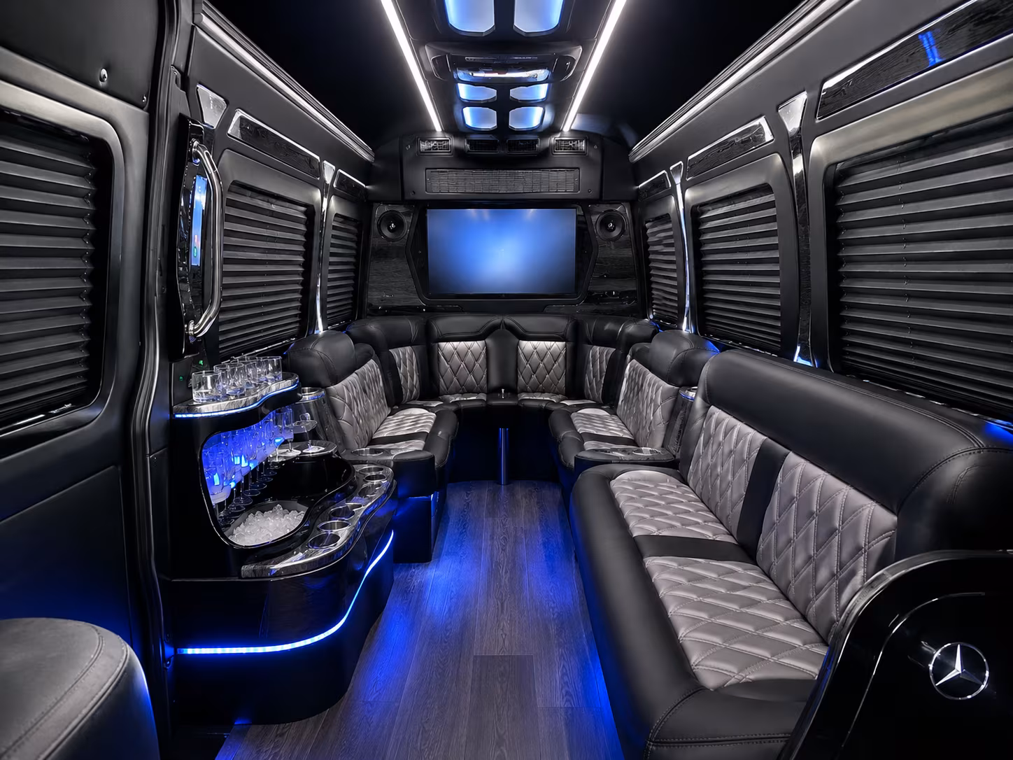 pueblo concert transportation onboard seating