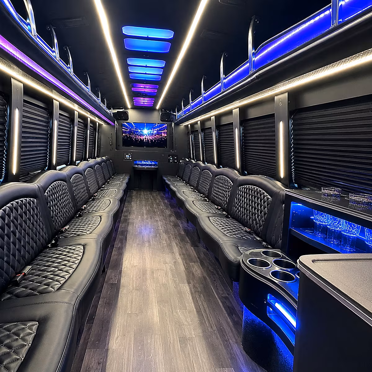 pueblo party bus inside