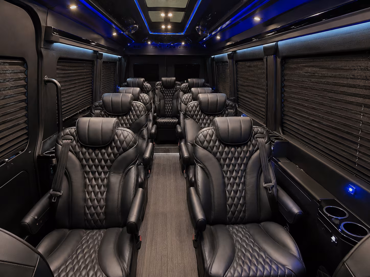 pueblo sprinter van with driver interior