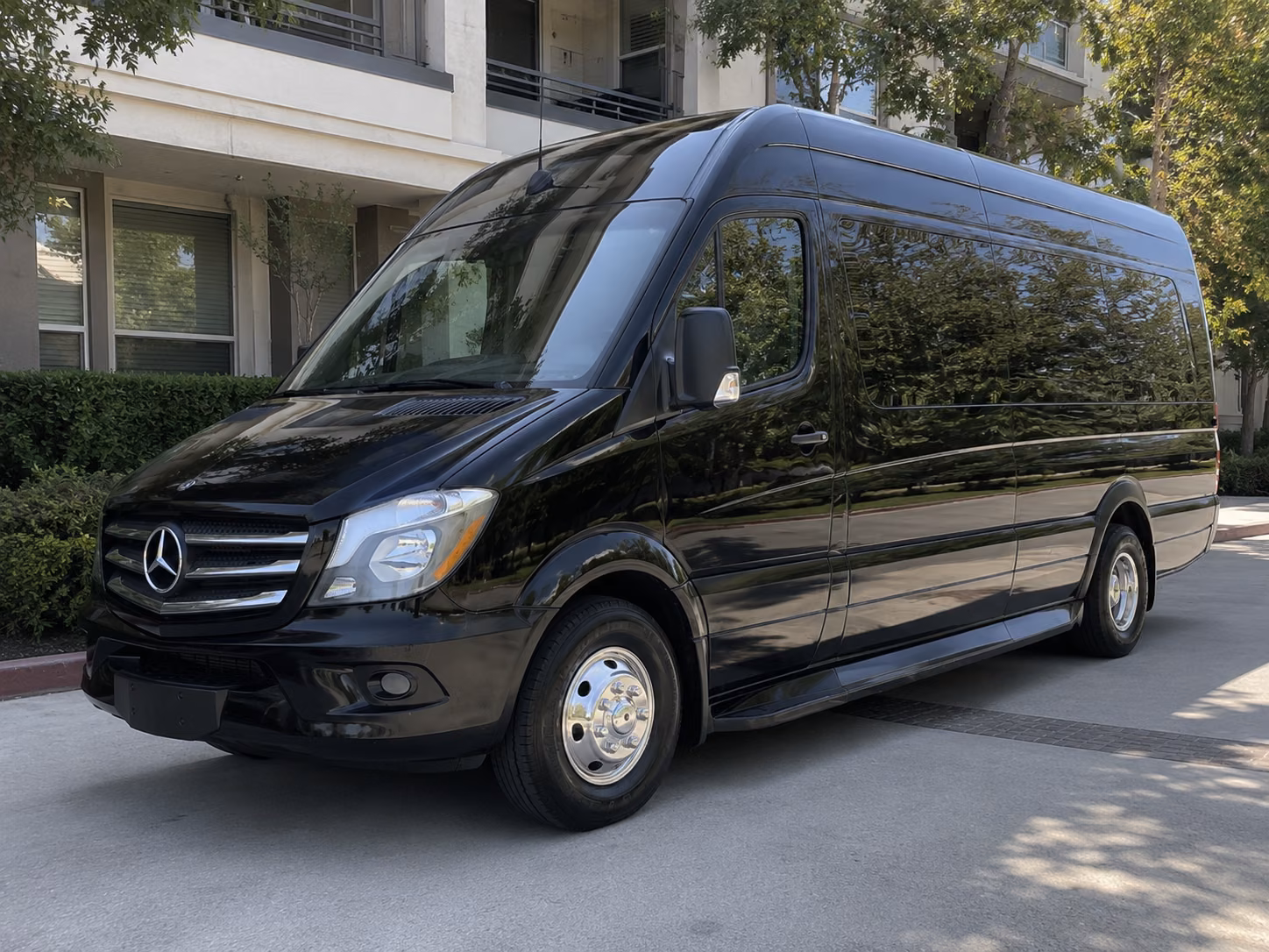pueblo sprinter van with driver